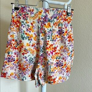 Floral Print Women's Shorts